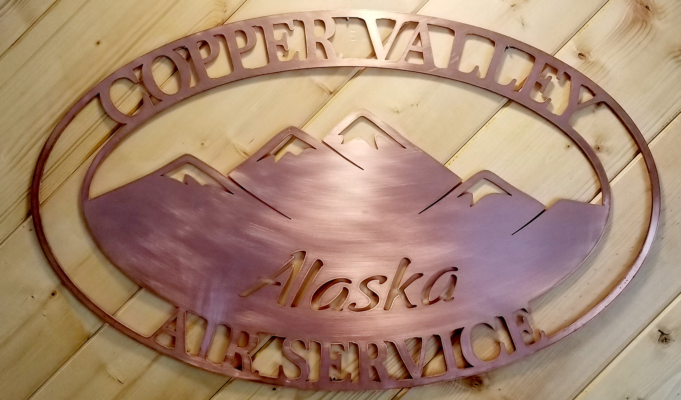 Copper Sign-Copper Valley Air