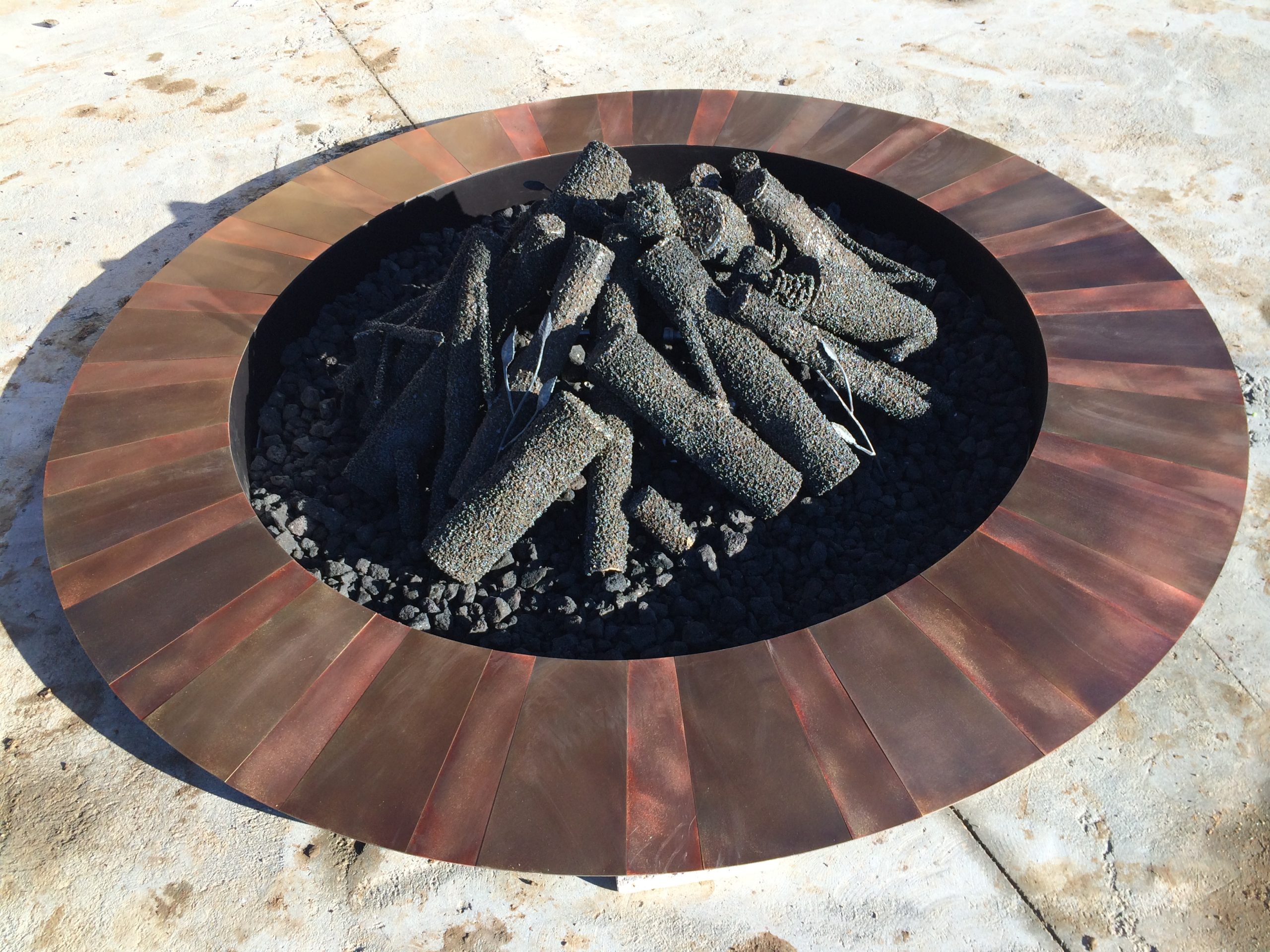 Copper Fireplace Trim for firepit High-Volume Production Jobs – metal tabs