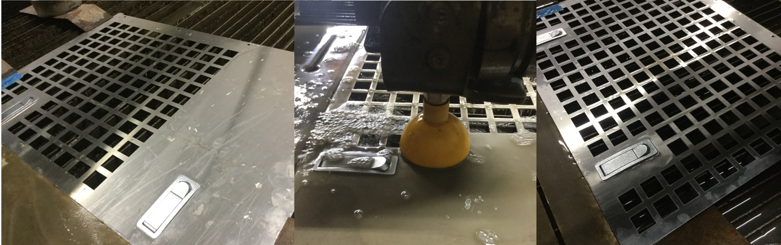 Cutouts in existing panel doors