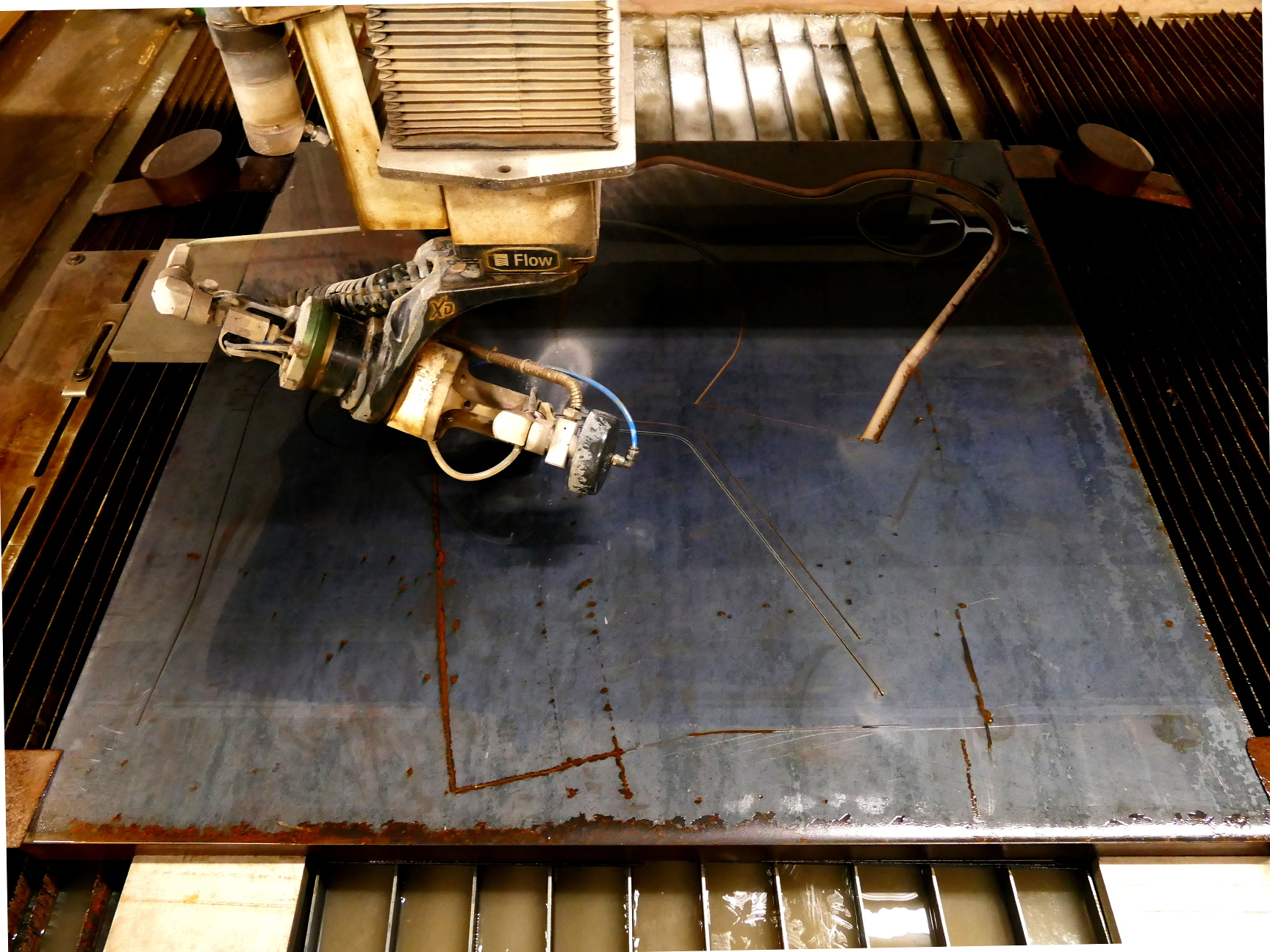 a08-beginning cut High-Volume Production Jobs – metal tabs